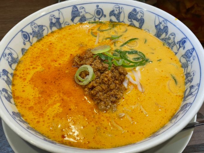 一番亭 関南店の熱烈タンタン麺