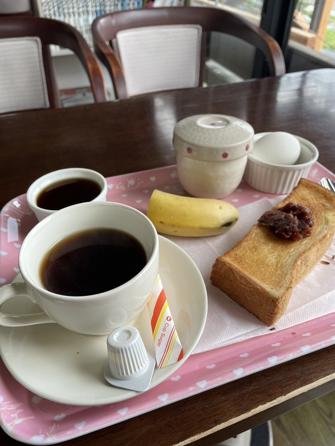 コーヒー 喫茶四季の珈琲モーニングセット