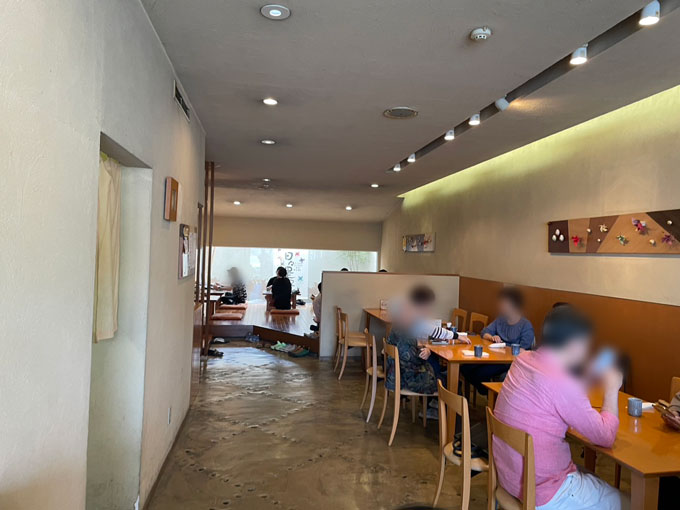 てんぷら ふくだやの店内