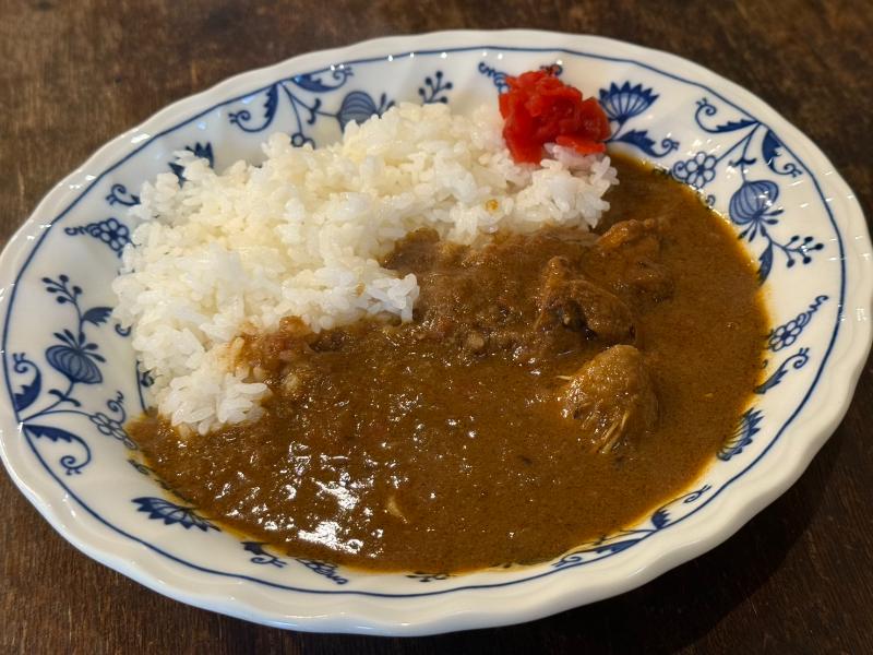 うまけりゃいいや福佐屋のスパイスチキンカレー