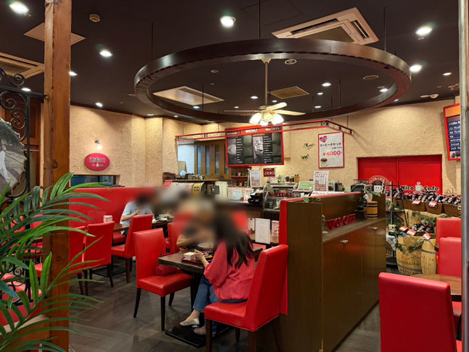 Nico Cafeの店内