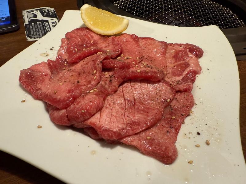 厚切り牛タン