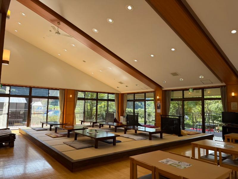 板取川温泉バーデェハウスの休憩所