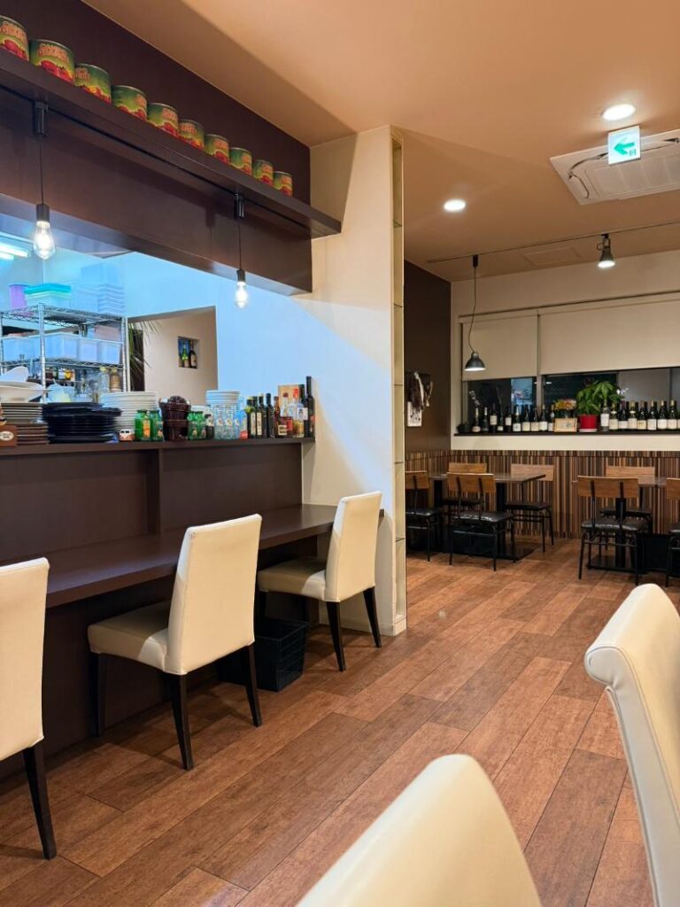 キッチン・グラートの店内