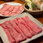 「馬喰一代 岐阜神田」で飛騨牛しゃぶしゃぶランチを堪能