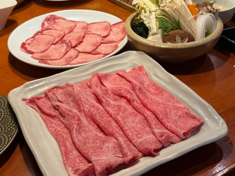 「馬喰一代 岐阜神田」で飛騨牛しゃぶしゃぶランチを堪能
