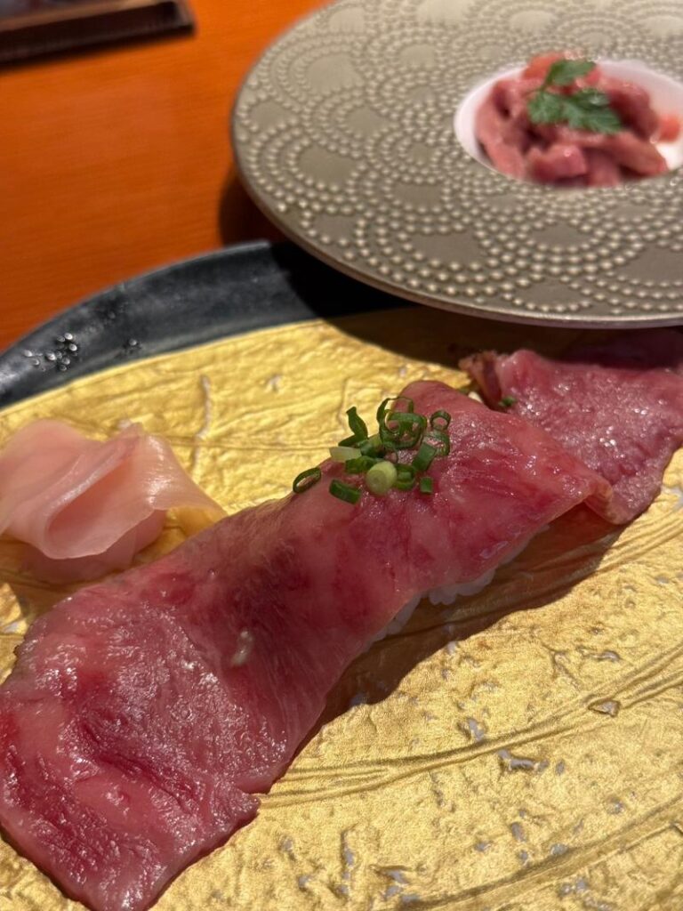 炙りトロサーロイン一本にぎり