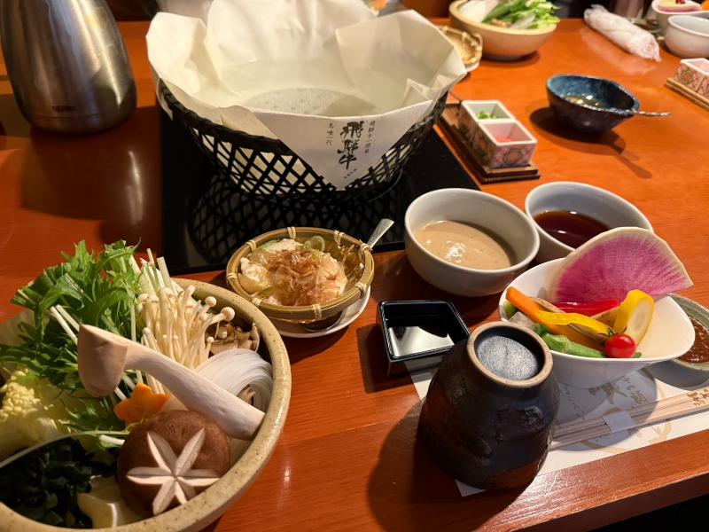 プレミアム馬喰ランチ《しゃぶしゃぶ》」(3,960円